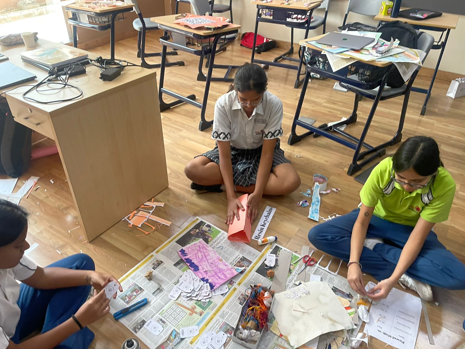 Upcycled paper product