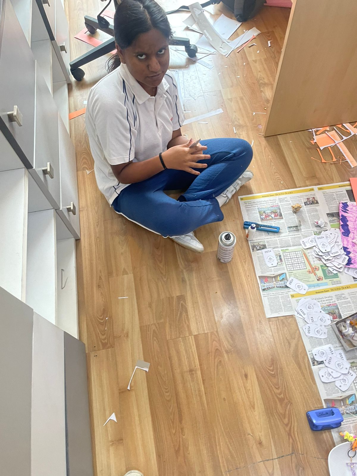 Upcycled paper product