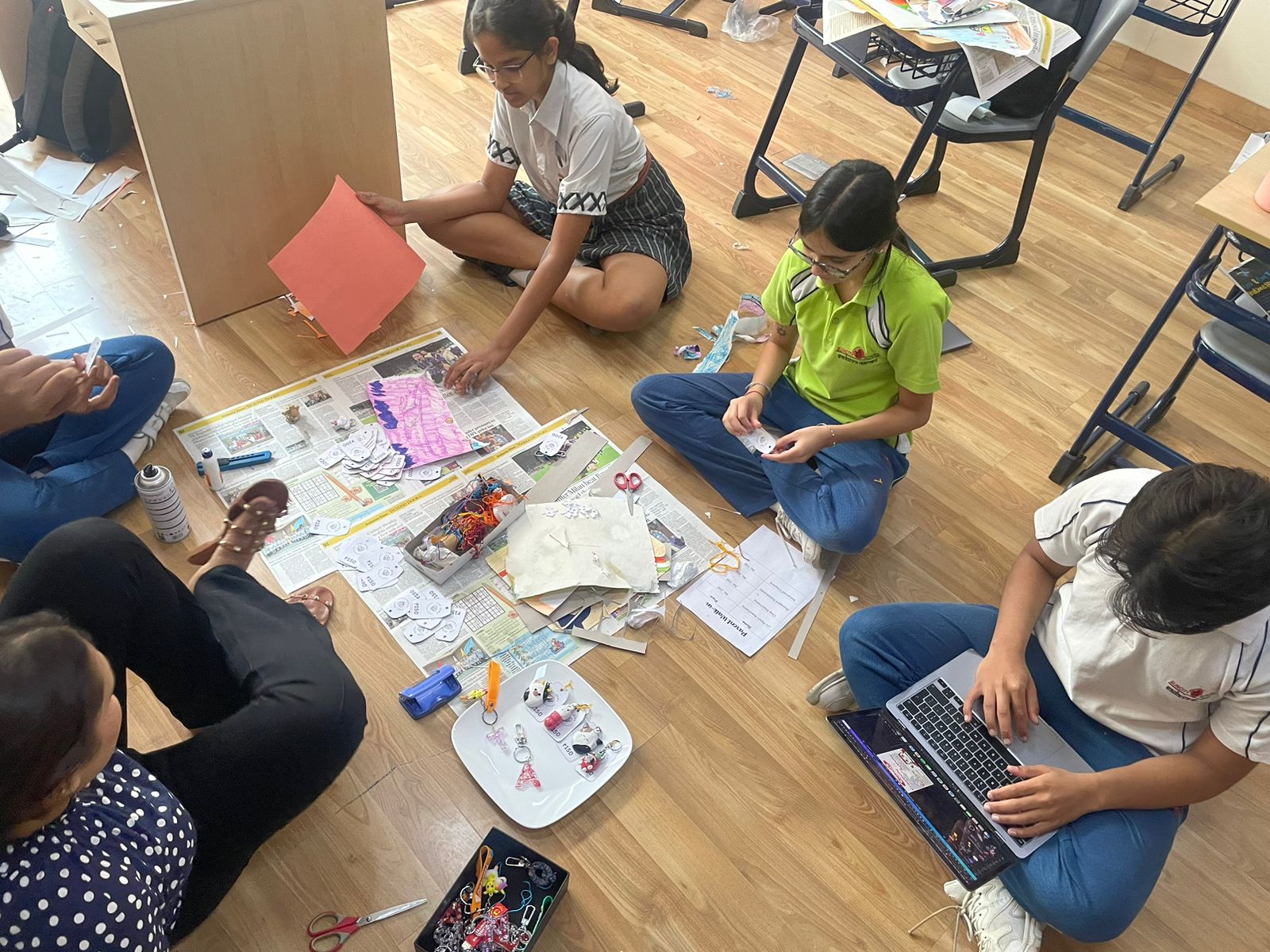 Upcycled paper product