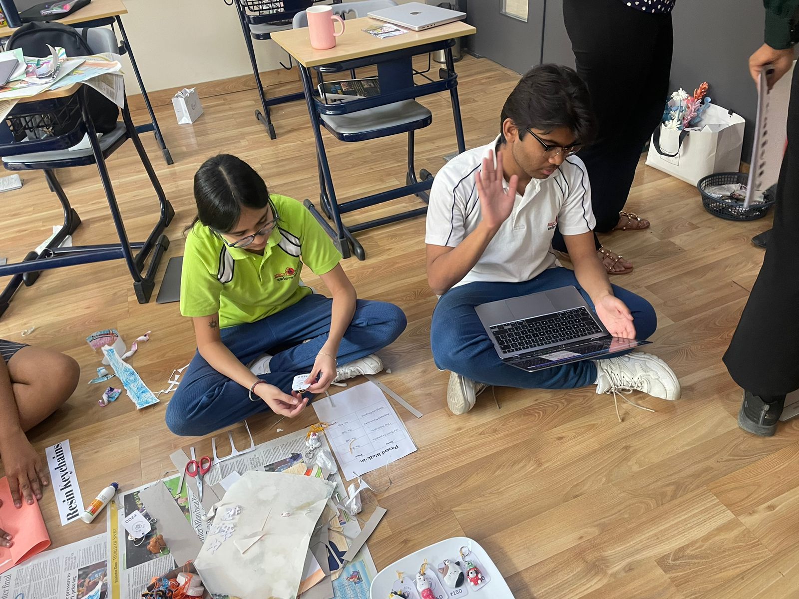 Upcycled paper product