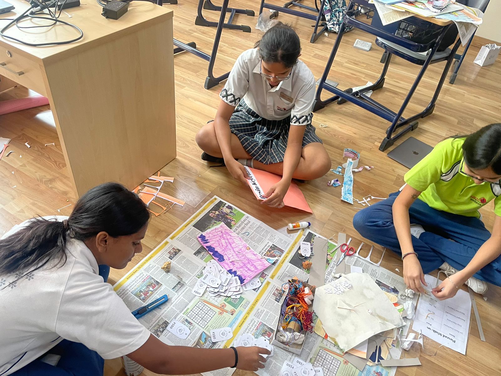 Upcycled paper product