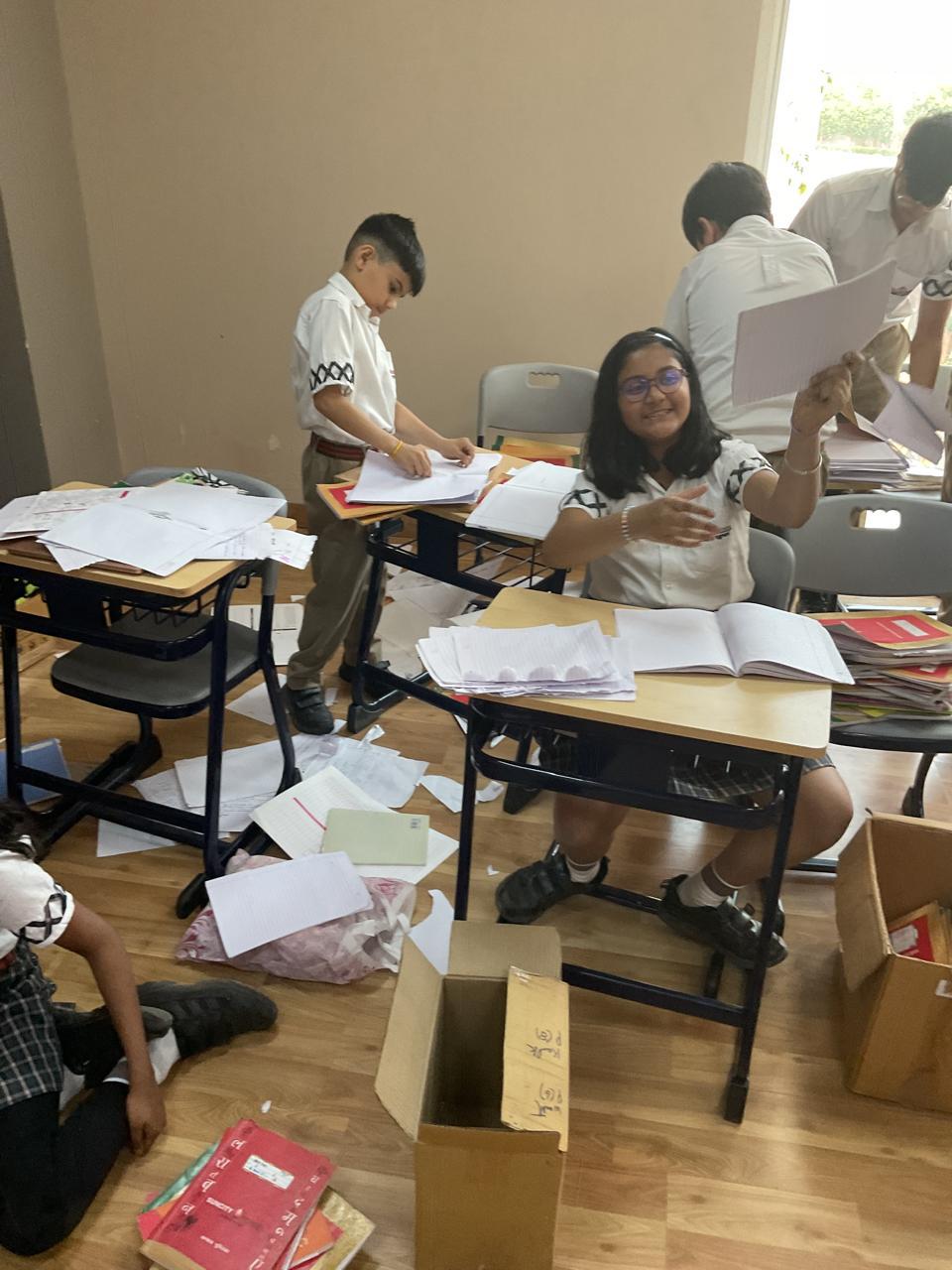 Upcycled paper product